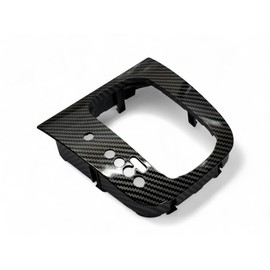 AONED Carbon Fiber Style DSG Shift Frame Replacement LHD for VW Golf/Jetta MK5 MK6 Scirocco MK3