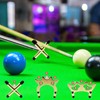 Eidoct Blucent Retractable Billiards Cue Stick Bridge, Snooker Pool Cue