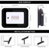 MIWAT 20W 2Pack LED Flood Light with Power Cord for
