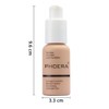 2 PACK PHOERA Foundation,Flawless Soft Matte Liquid Foundation 24 HR