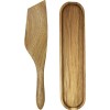 Mad Hungry 2 Piece Spurtle Set Natural Acacia Wood Cooking