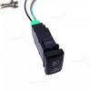 WSAYS "FOG LIGHT" Push Button Switch Blue LED Indicator Light