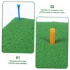 Mipcase Portable Indoor Golf Practice Mat Mini Golf Turf Hitting