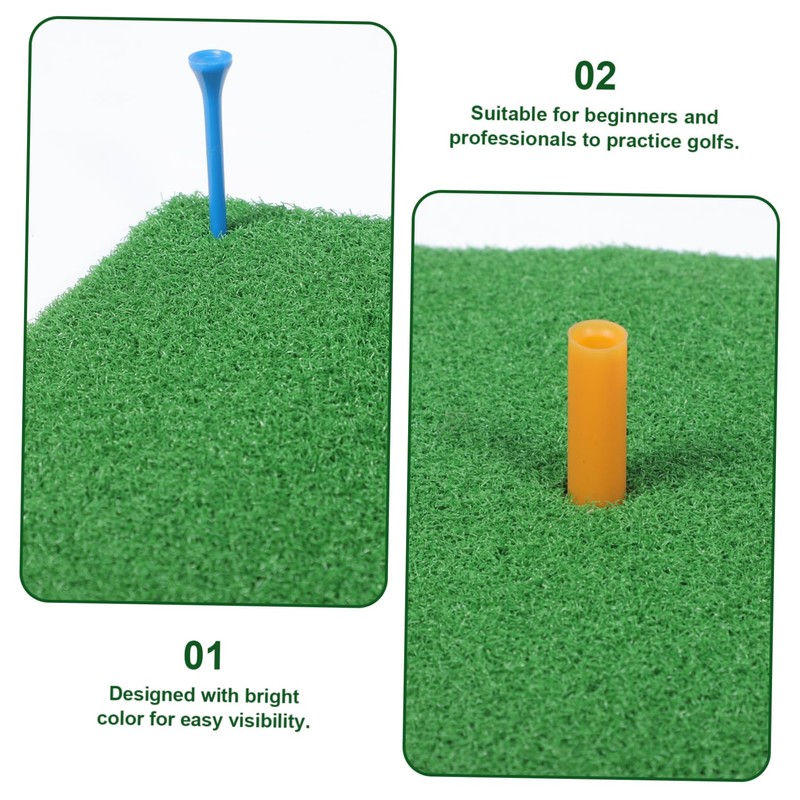 Mipcase Portable Indoor Golf Practice Mat Mini Golf Turf Hitting