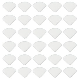 30pcs Edge Security Silicone Soft Bumper Safe Slim Furniture Edge Bumper for Children Infant White