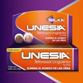 2PACK Unesia Crema Antimicótico UNESIA. 2 unidades de 20 gr c/u. Para lucir unas uñas sanas y lindas