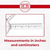 Ever Ready First Aid Plastic 8” Goniometer 360 Degree ISOM