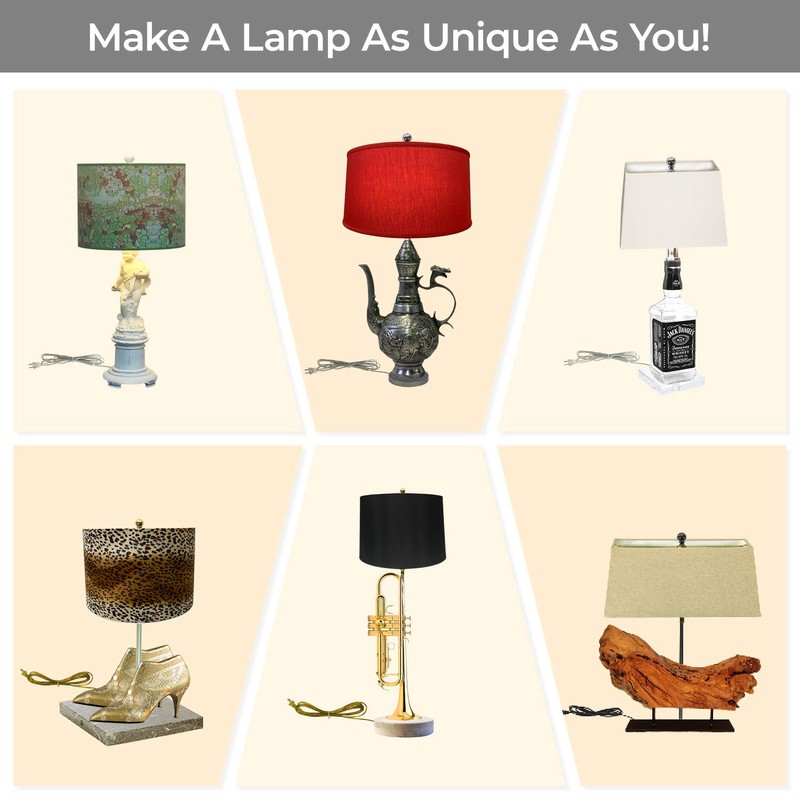 Royal Designs DIY Lamp Making Kit - Make, Refurbish, and