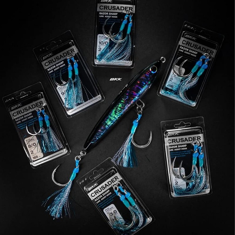 BKK Hooks A-ES-8934 Plugging Single Hd Size 12/0# 2 Pack