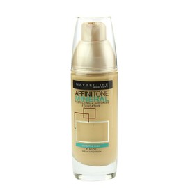 Maybelline Affinitone Mineral Perfecting + Soothing Foundation SPF 18 (21 Nude) 30 ml