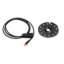 Laroal E-bike D12L PAS Sensor 12V to 48 V Bike Magnets Pedal Assist Sensor with Waterproof Plug Electric Bike Kit