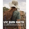 Zylioo Small UPF 50+ Summer Sun Hat,Adjustable Boonie Hats with