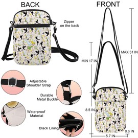 MYSOMY Pixie Dust Neverland Fairy Gifts Think Happy Thoughts Gifts Fairy Tale Pixie Dust Shoulder Bag, Greenspirt Aminal Uk