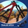 Veemoon Bicycle Trailer Adapter, Universal Bicycle Trailer Coupler, Steel Bicycle