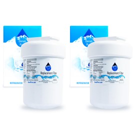 2-Pack Replacement for General Electric GSH25JFTEWW Refrigerator Water Filter - Compatible with General Electric MWF, MWFP Fridge Water Filter Cartridge