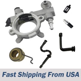 Holzfforma USA Holzfforma Oil Pump Worm Spring Fuel Oil Line Hose For ST MS360 036 Chainsaw