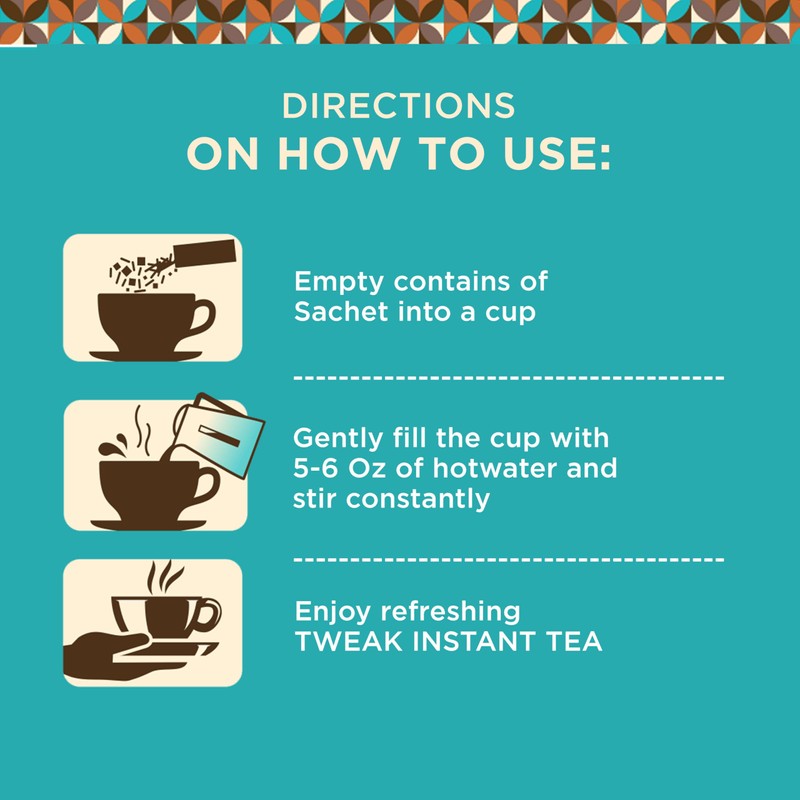 Tweak Instant Karak Tea Premix, 7 sachets, Premium Quality, Karak