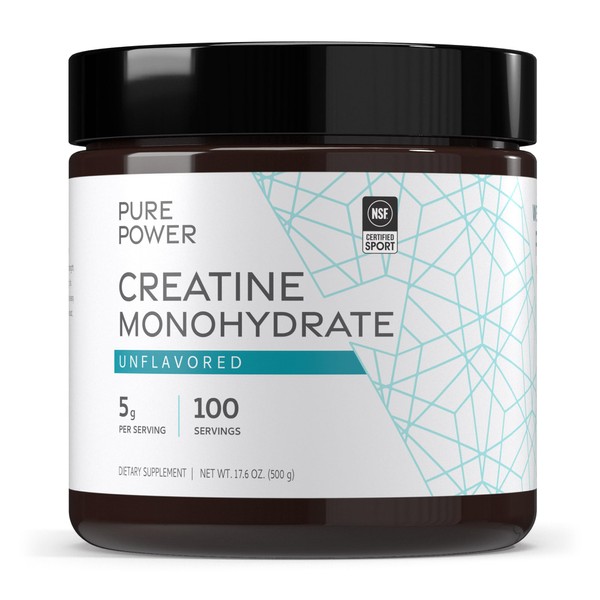 Dr. Mercola Pure Power Creatine Monohydrate - Supports Strength &