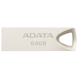 ADATA 64 GB Memoria Flash USB 2.0 Metálica Color Plata (Modelo UV210)