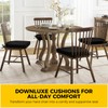 downluxe Indoor Chair Cushions for Dining Chairs, Soft and Comfortable
