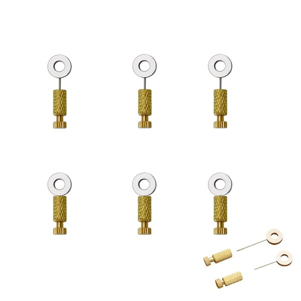 6Pcs Leather Suture Positioning Needles DIY Leathercraft Located Needles Leather