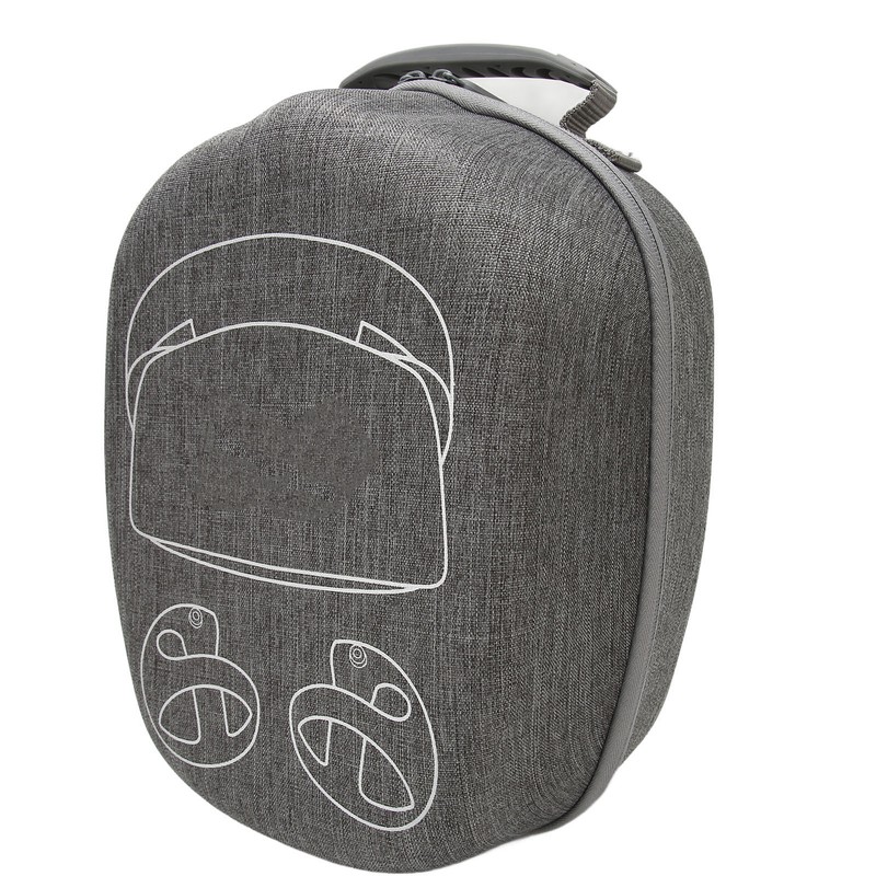 VR Headset Travel Case EVA Gray Anti Fall Portable VR