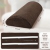 Wesiti Wesiti Recliner Foot Pillow Cushion High Resilience Sherpa Memory
