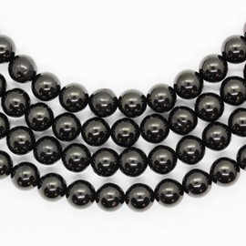 Black Beads Onyx 6mm Natural Gemstone Beads for Making Jewellery Energy Healing Crystals Jewelry Chakra Crystal Jewerly Beading supplies 15.5inch About 58-60 Beads