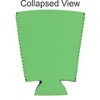 I Dont Get Drunk Pint Glass Coolie Green