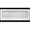 HVAC Premium 24"w X 8"h Adjustable AIR Supply Diffuser -