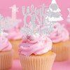 Winter Onederland Cupcake Topper Snowflakes One 1st Birthday Party Decoration