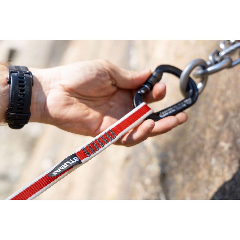 Hms Pico Stubai Sports Easylock with Screw Gate Anodized -