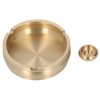 Brass Ashtray Handcrafted Modern Stylish Style Easy Cleaning Portable Decorative