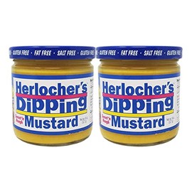 Herlocher's Dipping Mustard, Two 8 oz. Jars