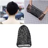 Minkissy Mesh Crochet Hair Net Rayon Net Women Hairnet Snoods