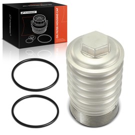 A-Premium Oil Filter Housing Cap Assembly Compatible with Volkswagen Jetta 2013-2023, Passat 2014-2017, Golf 2015-2021, Tiguan 2017-2023, Beetle 2013-2017, GTI 2015-2021, Golf Alltrack SportWagen