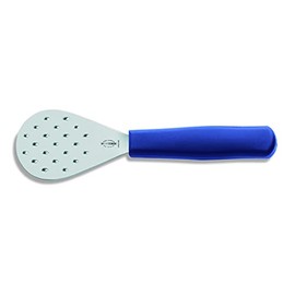 F. DICK Fish Scaler (Dimensions 10 x 6.5 cm, Blue Plastic Handle, for Removing Dandruff, Small, Sharp Prongs, Fish Scaler, Fish Scraper) 91076000, Black