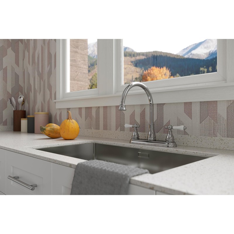 Pfister Sonterra Kitchen Faucet with Side Spray, 2-Handle, High Arc,