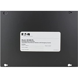 Cooper Controls RC3DE Room Controller 3 Zone Dim End with PEM