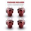 MZS Mirror Hole Plugs Motorcycle Mirrors Blanking Cover Caps Universal