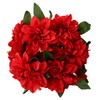 HoYuanFlo 10 Heads Dahlia Fake Flowers Artificial Dahlia Flowers Faux
