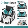 Wheelchair Side Support Pillow for Posture – Polyester Back Cushion