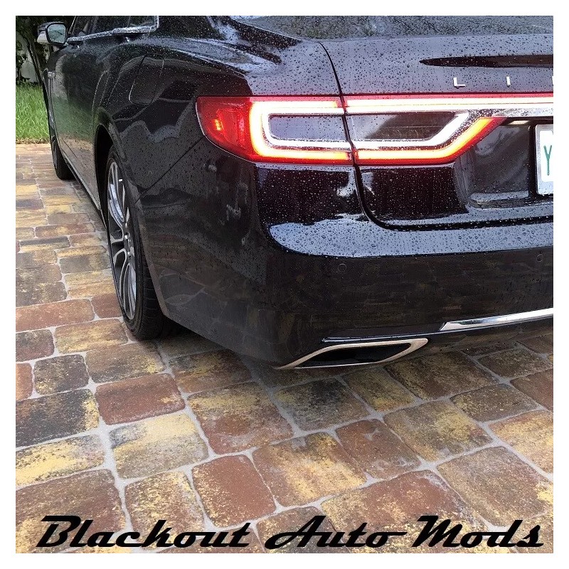 Blackout Auto Mods Tail Light Blackout Kit Smoked Vinyl Overlay