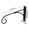 Hook Wall Bracket European Style Wrought Iron Wind Lantern Flower
