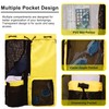 lifwimner Mesh Beach Backpack with Wet Pocket Drawstring Pool Bag