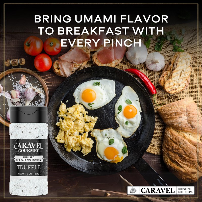 Black Truffle Salt for Seasoning and Finishing – Italian Salt