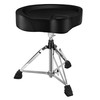 Donner Heavy Duty Drum Throne, Motorcycle Style Drum Stool, Widened