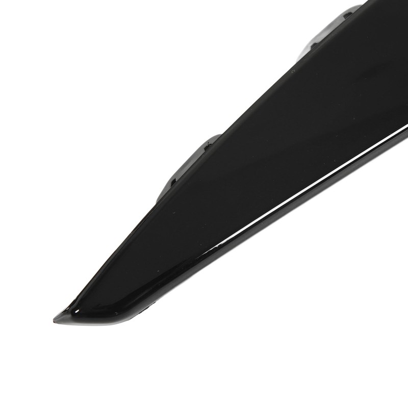 Gloss Black Front Bumper Fog Grille Ari Vent Cover Trims