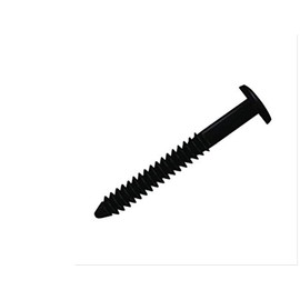 WindowPro Shutters Panel Peg Lok Pin Screws Spikes 3 inch 84 Pack Fasteners (Black) Exterior Vinyl Shutter Hardware Strongest Made in USA