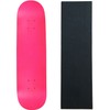 Moose Skateboard Deck Blank Neon Pink 7.75" Black Grip